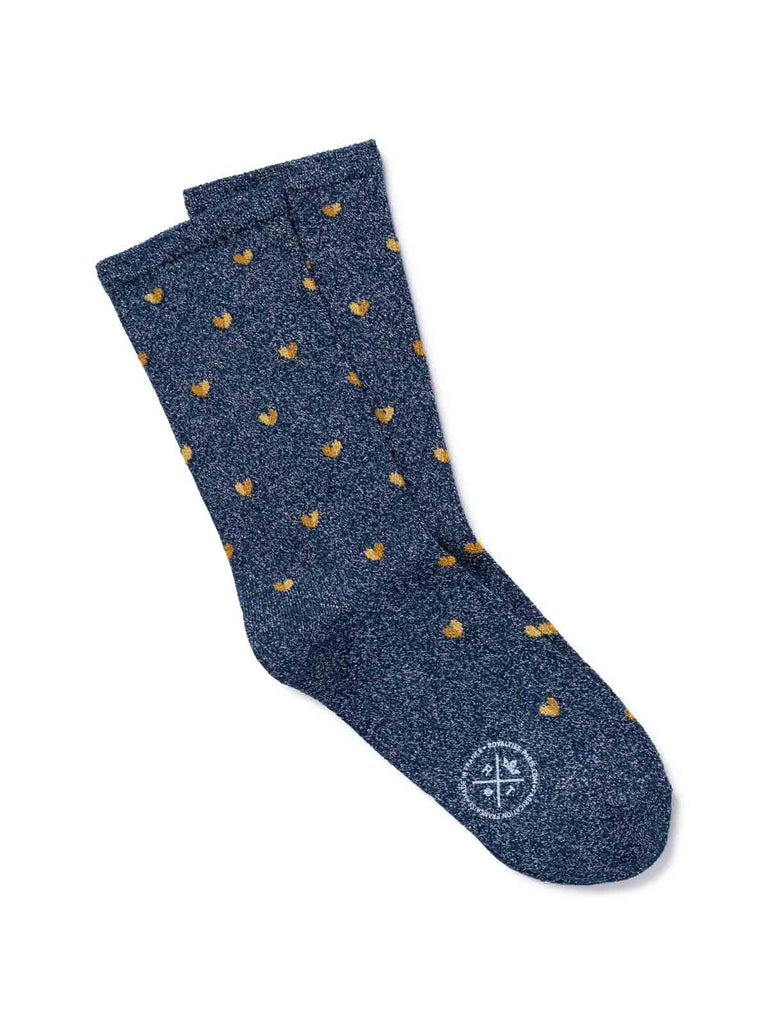 Sock Socket  chaussettes femmes Adèle paillettes noir – Nubia